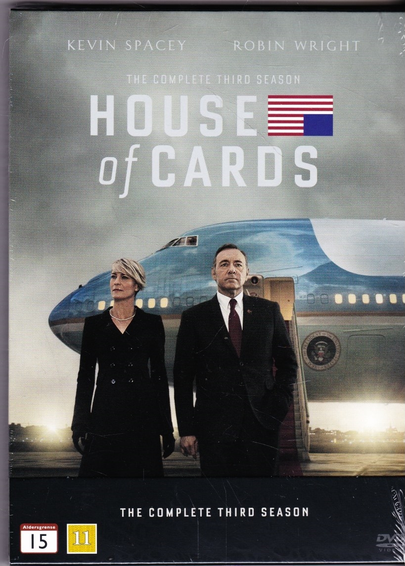 House of cards Sæson 3 (DVD)